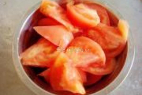 番茄白菜炖肉丸的做法图解1