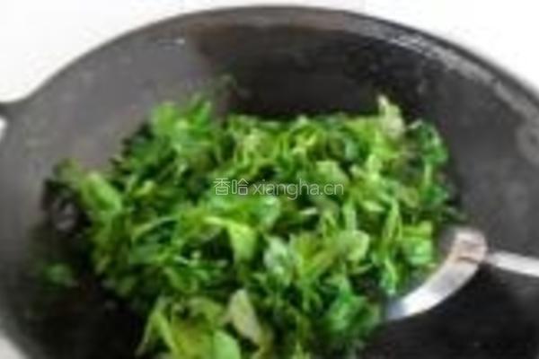 蒜香豌豆苗的做法图解5