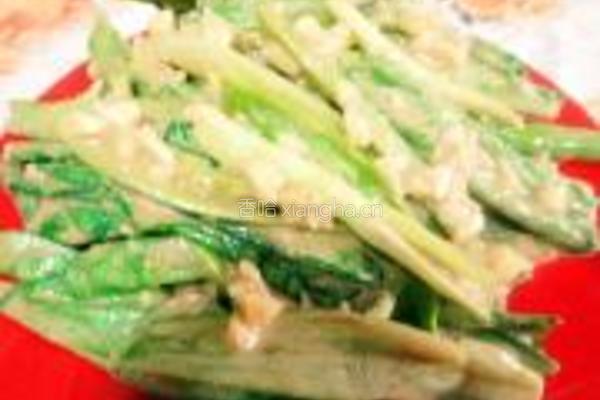 麻酱生拌油麦菜的做法图解11