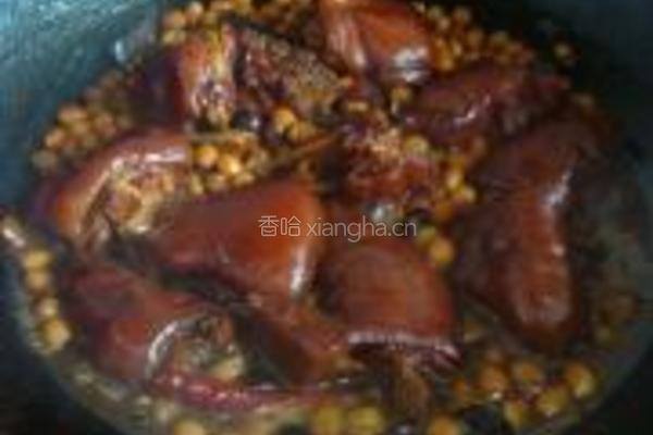 黄豆焖猪蹄的做法图解6