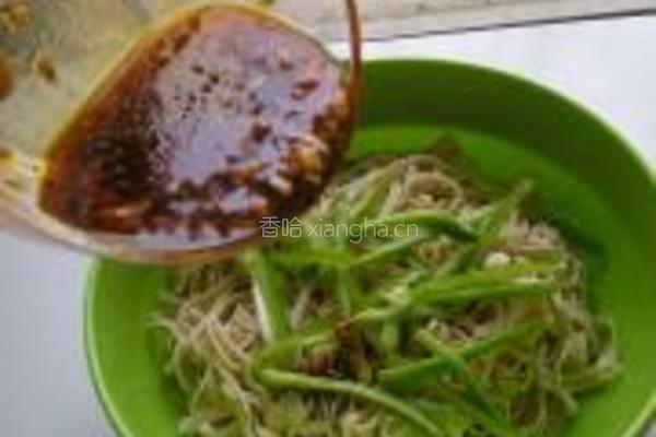 凉拌豆腐丝的做法图解9