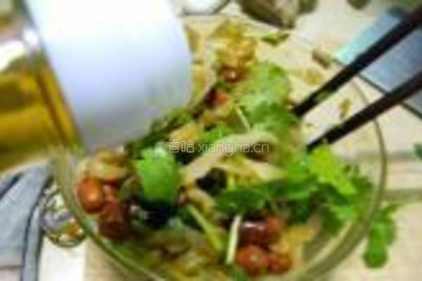 榨菜拌花生米的做法图解6