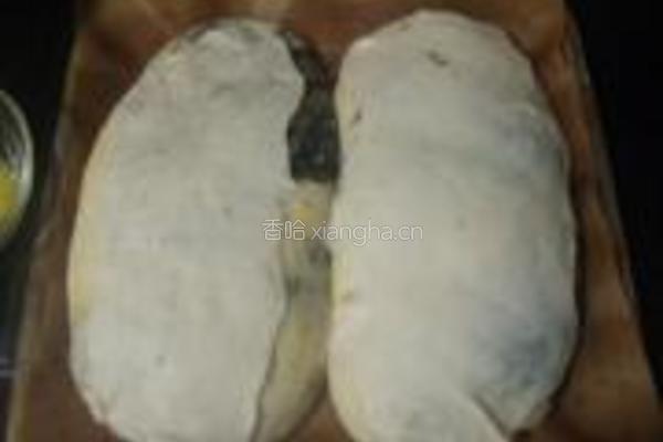 汤种酥皮黑芝麻酱面包的做法图解14