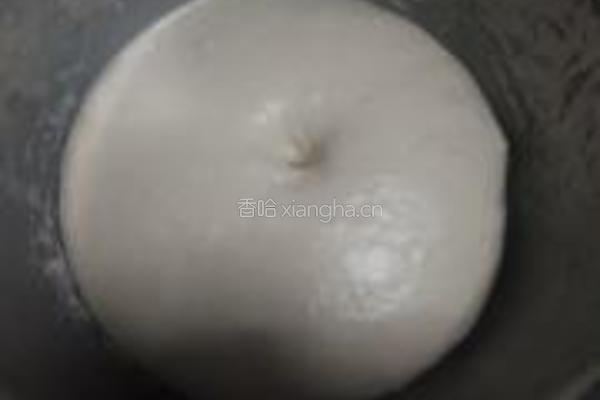 汤种酥皮黑芝麻酱面包的做法图解5