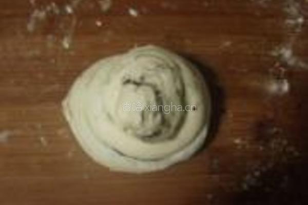 汤种酥皮黑芝麻酱面包的做法图解10