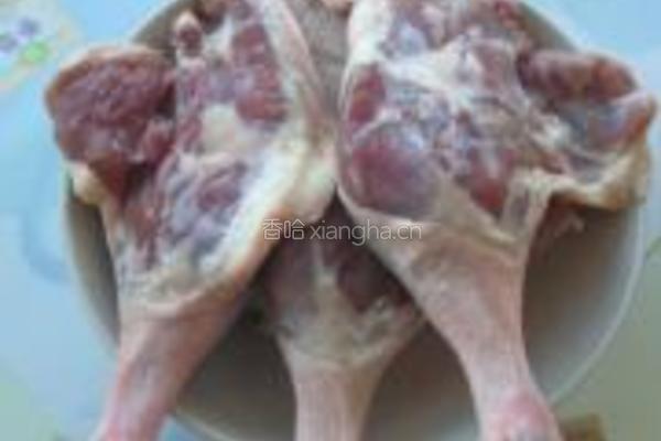 可乐鸭腿的做法图解1
