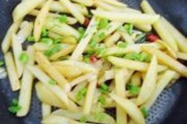 干煸土豆条的做法图解10