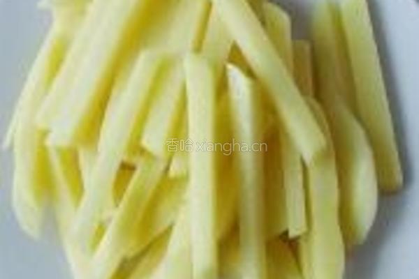 干煸土豆条的做法图解3