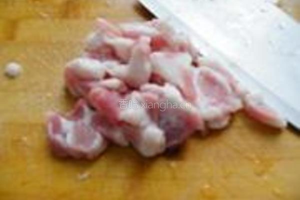 萝卜肉炖粉丝的做法图解3