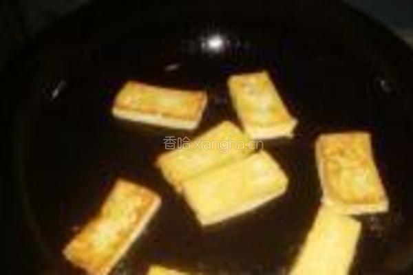 杏鲍菇炖豆腐的做法图解3