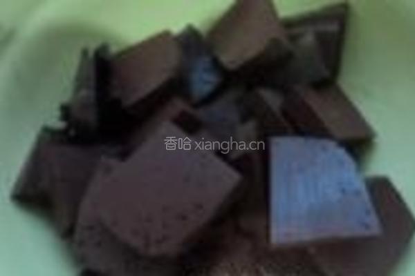 小葱炒猪血的做法图解2