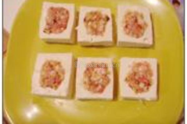 肉酿豆腐的做法图解7