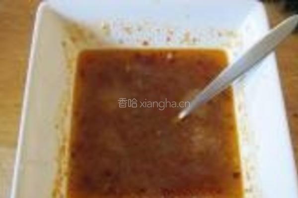 秘制酱汁三文鱼的做法图解3