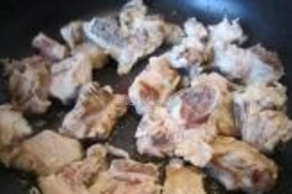 百叶结烧排骨的做法图解5