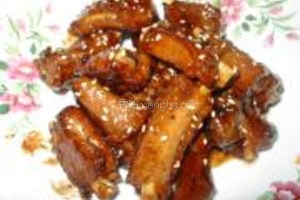 蜜汁排骨的做法图解10