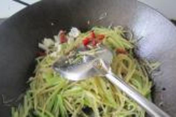 芹菜炒土豆丝的做法图解8