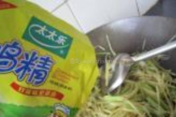 芹菜炒土豆丝的做法图解9