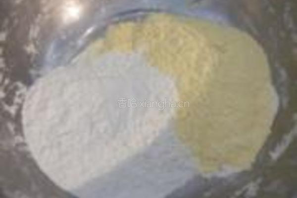 玉米花卷的做法图解1