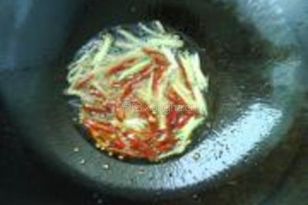 香辣绿豆芽的做法图解6