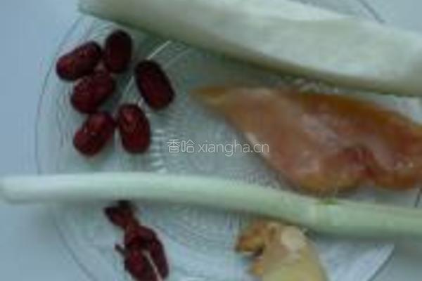 鸡片冬瓜汤的做法图解1