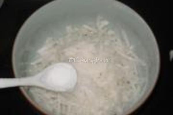 海苔萝卜丝饼的做法图解2