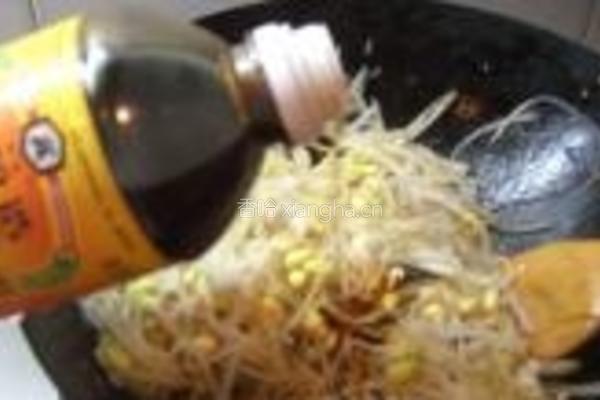肉末咸菜黄豆芽的做法图解11