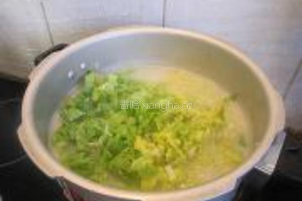 生菜鱼粥的做法图解9