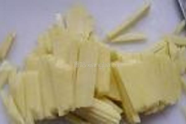 香菜炒土豆条的做法图解3