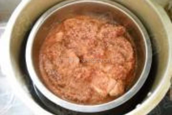干豆角粉蒸腐乳肉的做法图解10