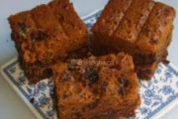 枣泥桂圆核桃蛋糕的做法图解15