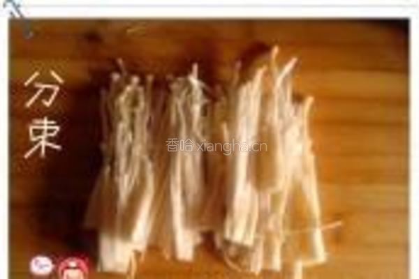 李府花样炒菇的做法图解5