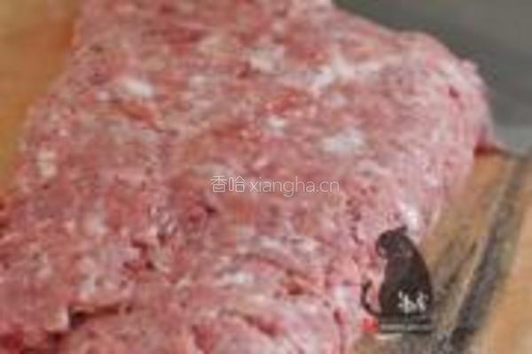 猪肉脯的做法图解2