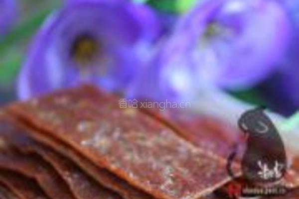 猪肉脯的做法图解8