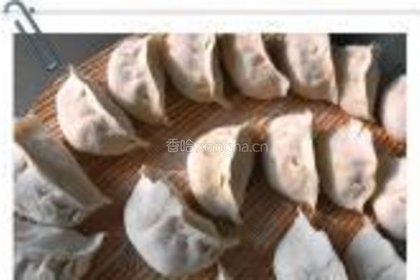 平菇胡萝卜烫面蒸饺的做法图解11