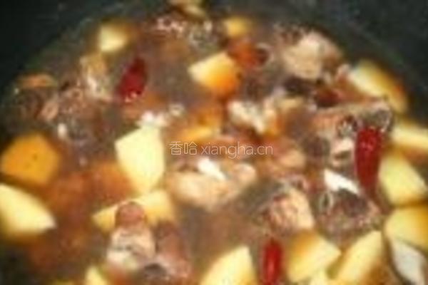 土豆烧排骨的做法图解15