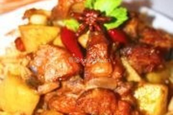 土豆烧排骨的做法图解17
