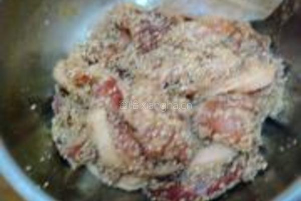 粉蒸肉的做法图解5