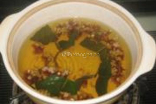 枇杷花糯米粥的做法图解4