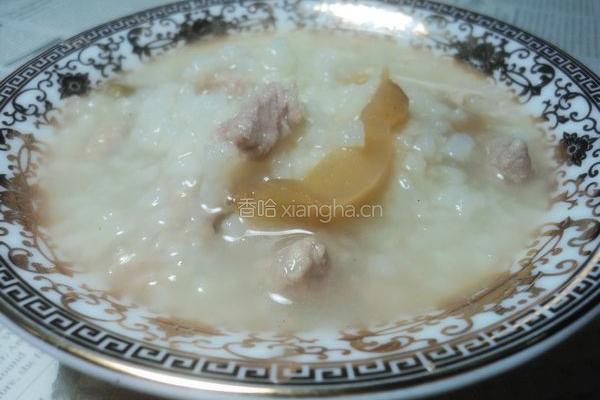 榨菜瘦肉粥