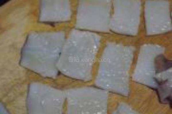 芥蓝双鲜的做法图解1