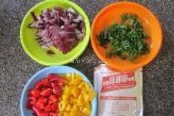 咖喱牛肉煮意粉的做法图解2