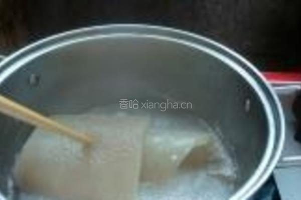 柠香猪皮的做法图解3