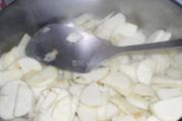 清炒茨菰的做法图解4
