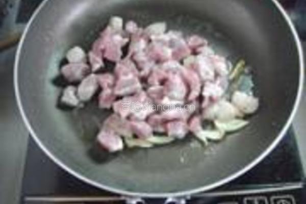 大葱五花肉的做法图解6