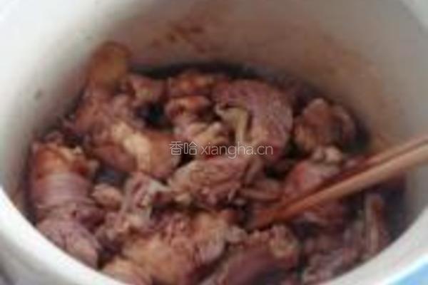 白萝卜炖羊肉的做法图解7