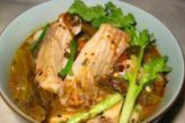 腌腌菜酸菜鱼的做法图解16