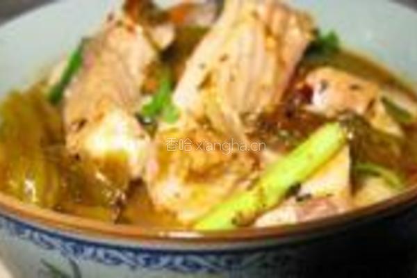 腌腌菜酸菜鱼的做法图解18