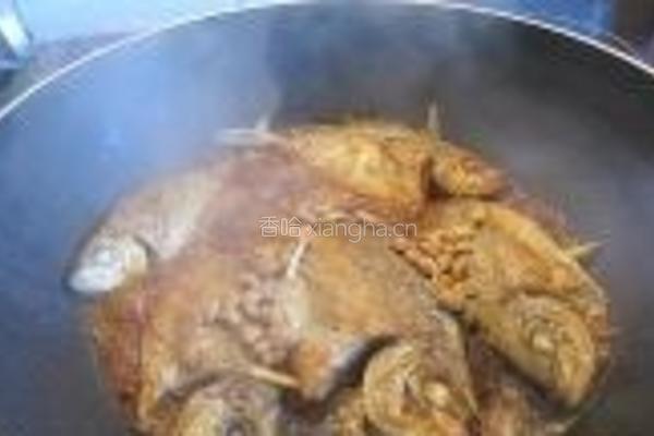 黄豆酱烧海鱼的做法图解5