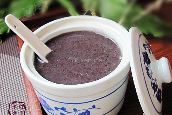 黑芝麻糊