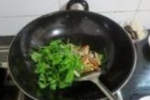 五香豆腐炒芹菜的做法图解4